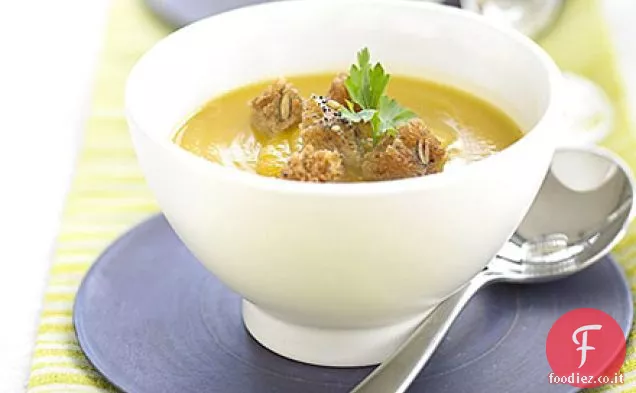Zuppa di zucca sherried