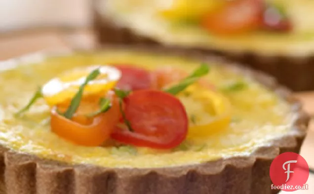 Ricetta Quiche di mais in crosta di Tef