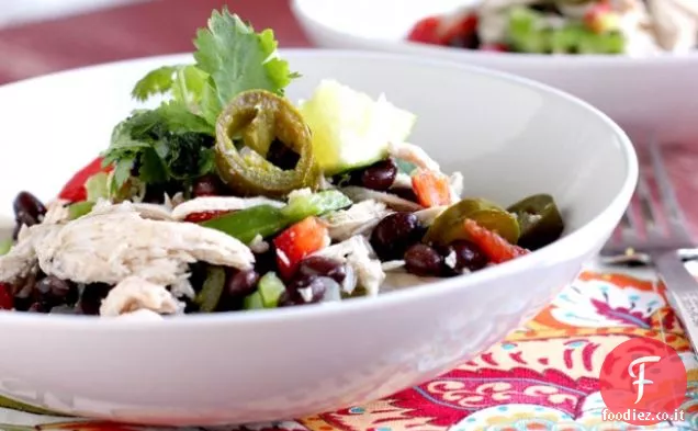 Ciotole di burrito di pollo