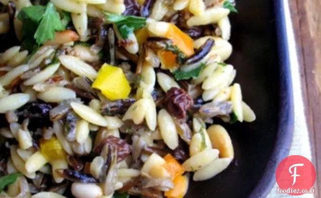 Insalata di Orzo e Riso selvatico