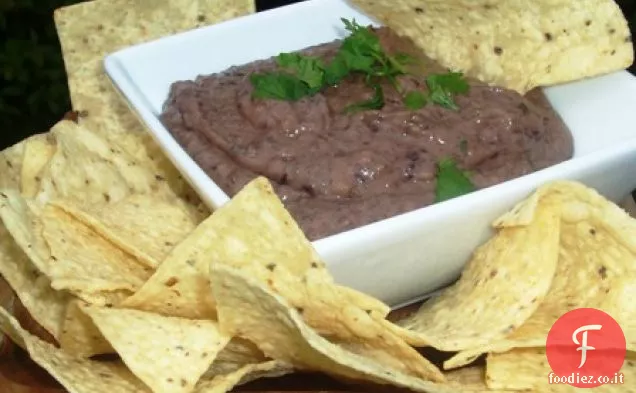 Salsa di fagioli neri (Dip De Frijoles Negros)