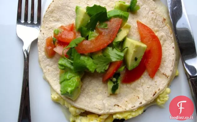 Quesadilla para el Desayuno (Prima colazione Quesadilla)