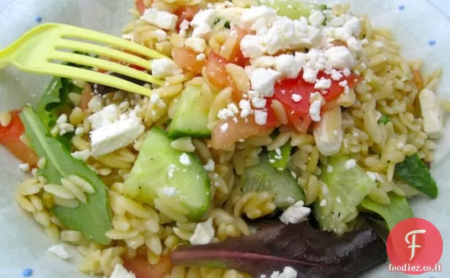 Insalata semplice di Orzo e Feta