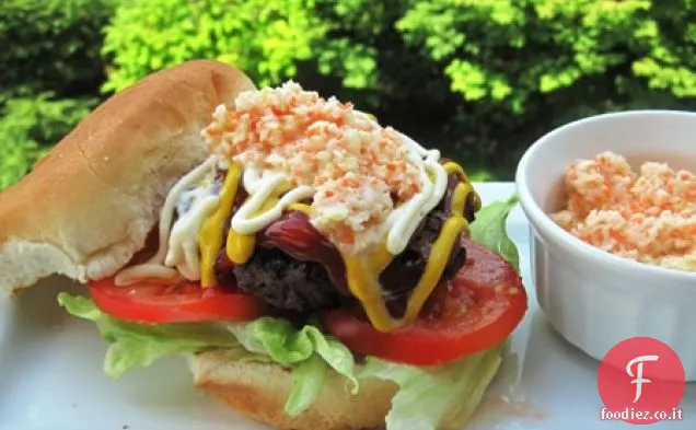 Hamburger alla colombiana (Hamburguesas Colombianas)