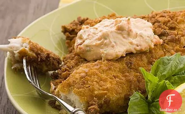 Pesce Gatto Toscano con Pomodoro secco Aïoli