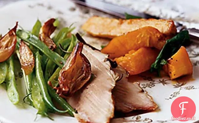 Prosciutto Fresco con Chiodi di Garofano e Ananas alla griglia