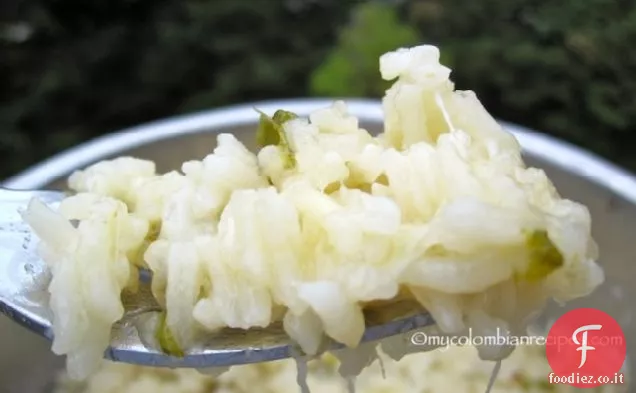 Arroz con Queso y Pimentón (riso al pepe verde e formaggio)