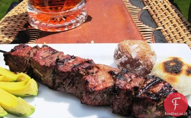 Spiedini di manzo (Chuzos de Res)
