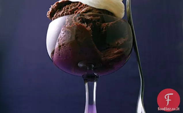 Mousse al cioccolato decadente