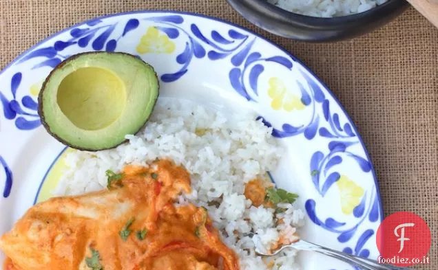 Pollo con Latte di Cocco (Pollo con Leche de Coco)