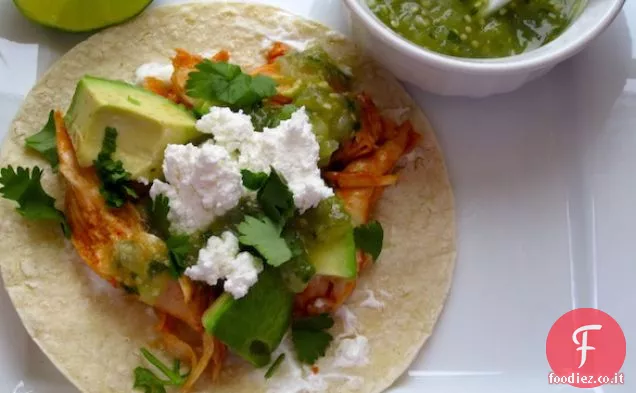 Tacos di pollo (Tacos de Pollo)