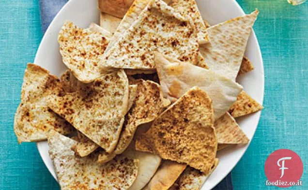 Patatine pita al forno