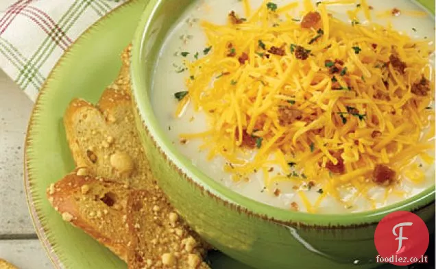 Zuppa di patate al forno