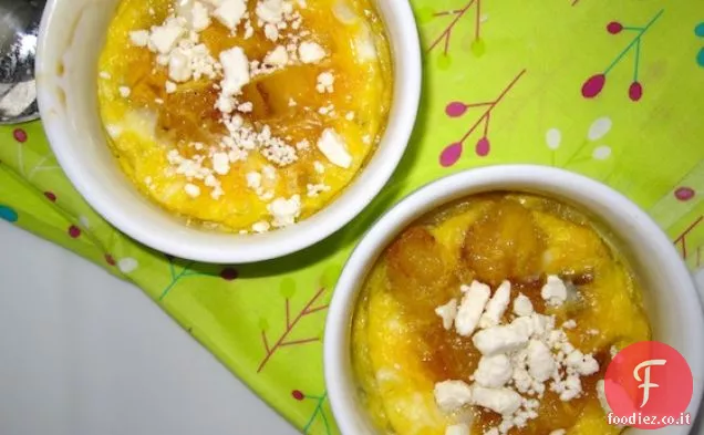 Tortilla de Plátano Maduro (Frittata di piantaggine matura)