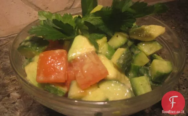 Chop di cetriolo di Digione