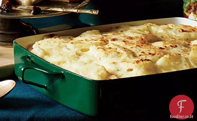 Facile, formaggio Gratin di patate