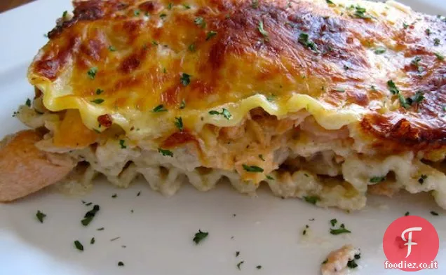 Lasagne ai frutti di mare (Lasaña Marinera)