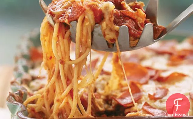 Pizza Spaghetti Casseruola