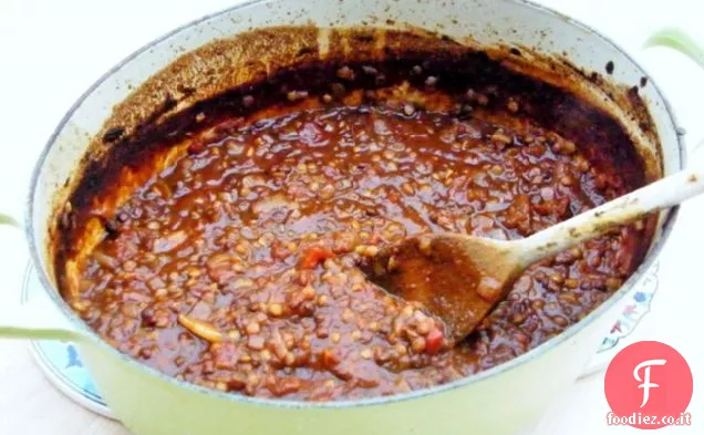 Lenticchie riccamente brasate