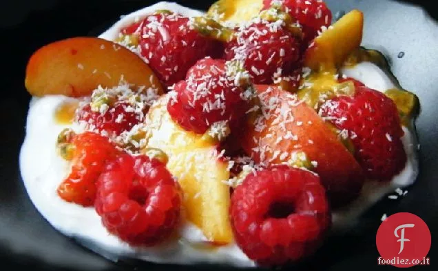 5: 2 Dieta - Insalata di frutta di cocco = 174 calorie