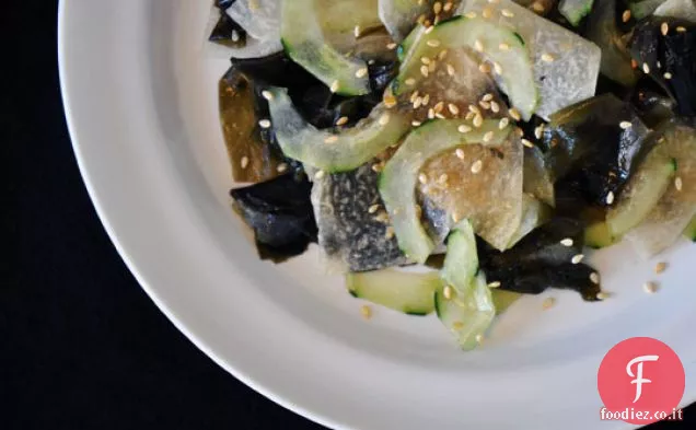 Wakame, Cetriolo e Jicama