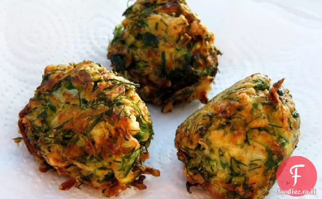 Frittelle di zucchine turche