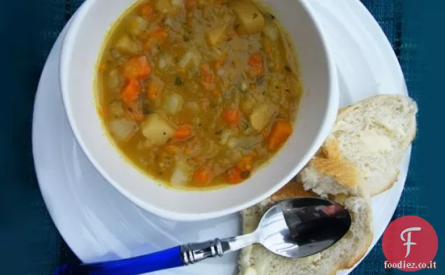 Tattie scozzese, Neep e zuppa di carote