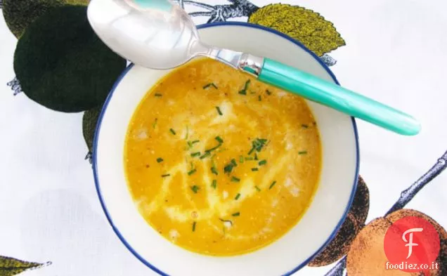 5: 2 Dieta-Carota, porro e senape zuppa di semi