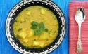 Zuppa di patate speziate e lenticchie rosse
