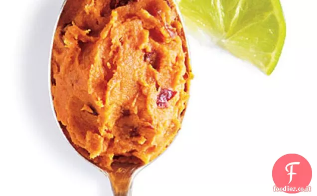 Chipotle-Purè di patate dolci al lime