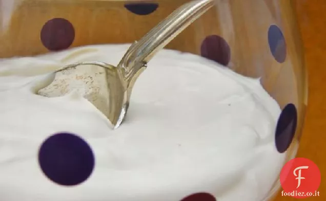 Miele di limone e pera Syllabub