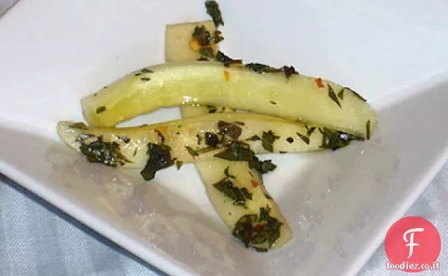 Cetrioli di basilico e menta