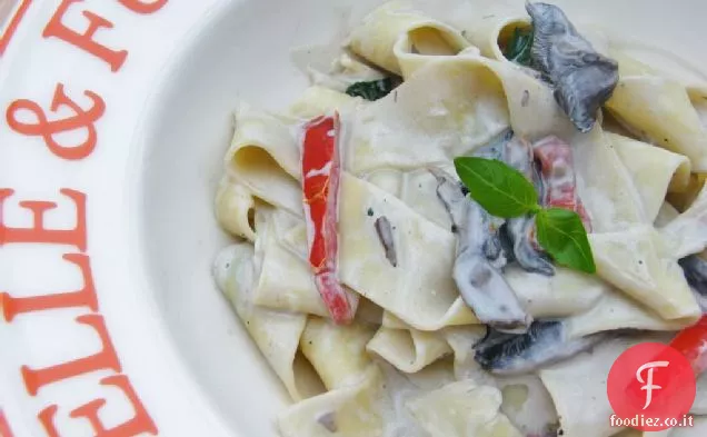 Pappardelle al Pepe e Funghi
