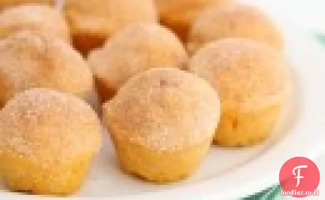 Mini muffin alla ciambella di zucca