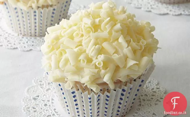 Cupcakes di lino bianco