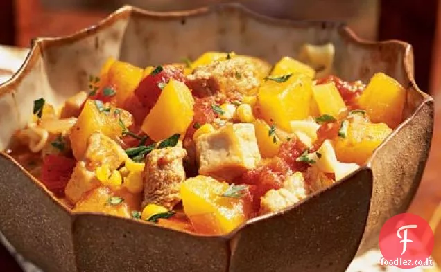 Stufato di maiale con zucca