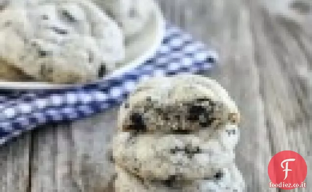 Biscotti morbidi e spessi e biscotti alla crema