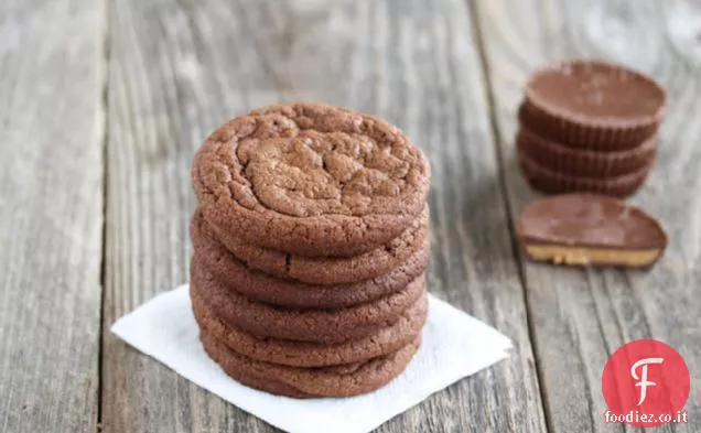 3 Ingrediente Burro di arachidi tazza biscotti