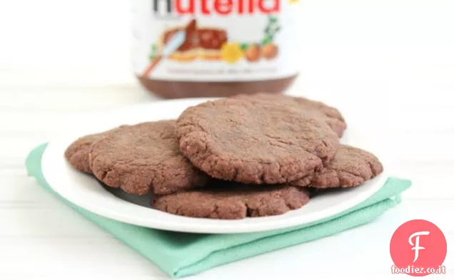 Tre ingredienti Nutella Cookies