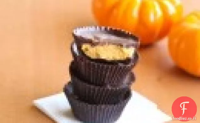 Zucca Cheesecake Tazze di cioccolato