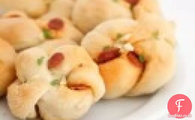Nodi di aglio di peperoni