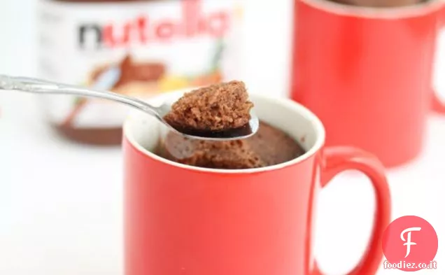 Pure Nutella Mug Cake