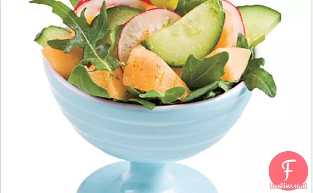 Insalata di cetrioli e melone