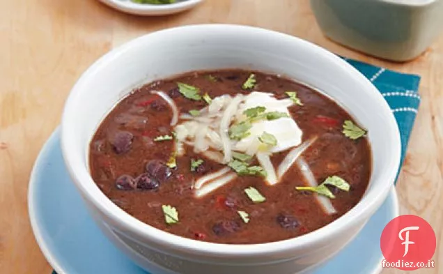 Zuppa di fagioli neri