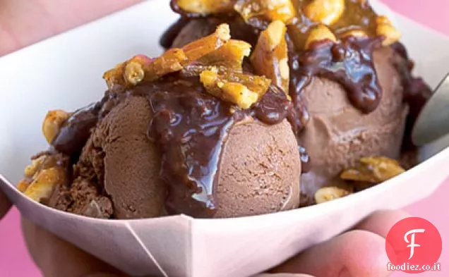 Gelato al cioccolato messicano