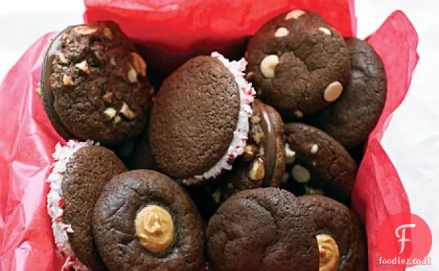 Biscotti al cioccolato doppio