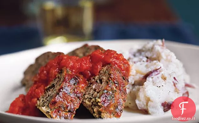 Polpettone di tacchino con purè di patate
