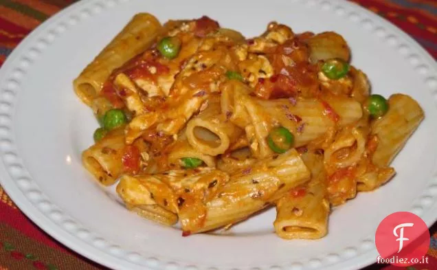 Rigatoni di pollo piccante