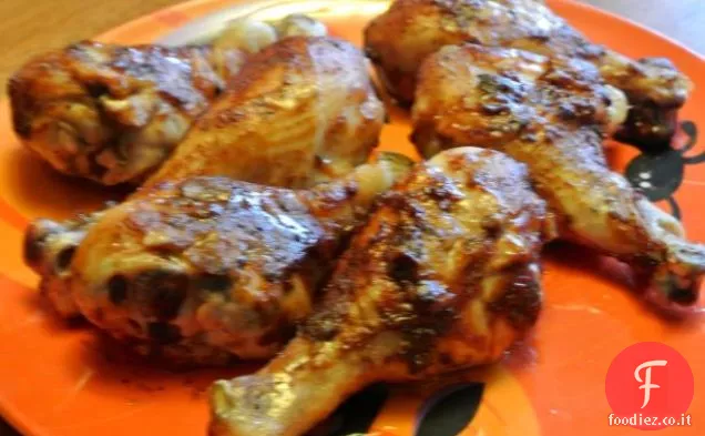 Pollo alla griglia caraibica