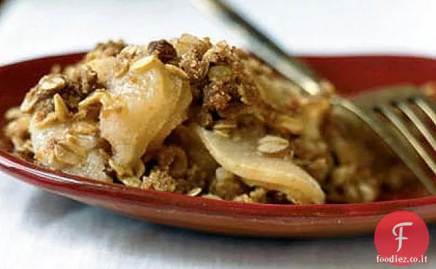 Crumble di mela burrosa